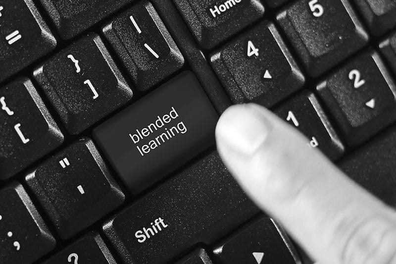 Blandat lärande